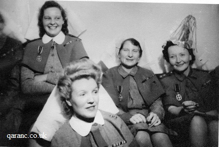 Matrons Nursing Sisters Christmas QAIMNS Mrs Wode Brown Miss Conys Matron Moran